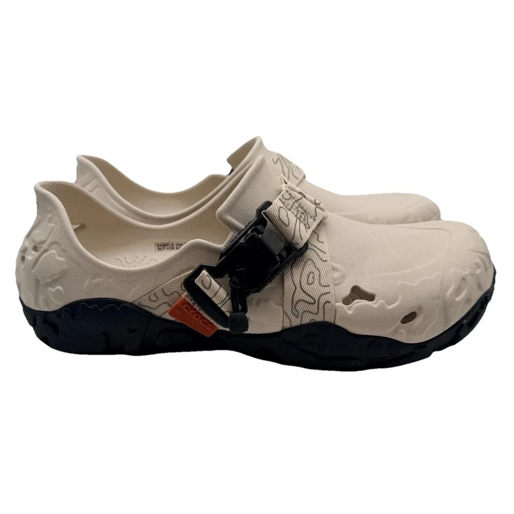 Crocs‎ Sandals Men's Sz 13 White All Terrain Atlas Clogs